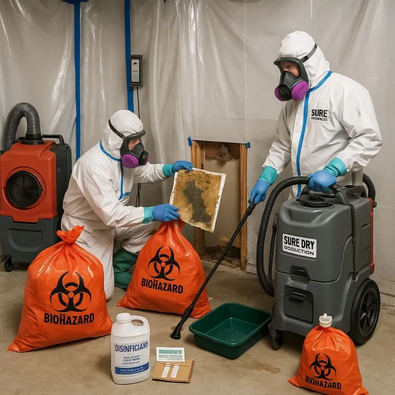Contaminated Water Handling Protocols process in Collinsville, TX