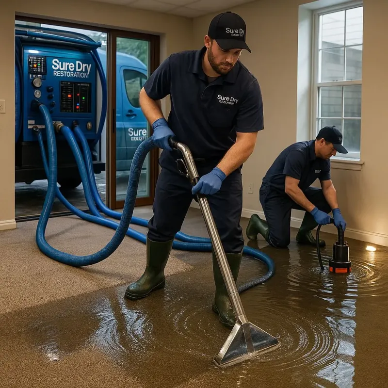 Water Extraction and Removal process in Collinsville, TX